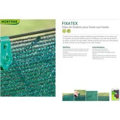 Clip De Fixation Nortene Fixatex Gris 20pcs - Gris -NORTENE Soldes Boutique 27545125 3