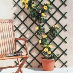 Nortene Treillis Extensible En PVC 1 X 2 M Gris TREILLIFLEX -NORTENE Soldes Boutique 4082421 4