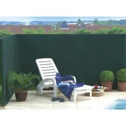 Nortene Brise Vue Vert En Maille Plastique 100% Occultant 1 X 3 M TANDEM