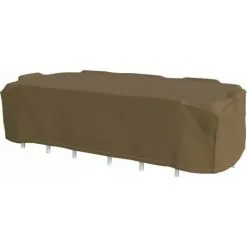 Nortene – Housse Table Rectangulaire + 8 Chaises