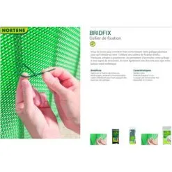Colliers De Fixation Nortene Bridfix Gris 14cm 50pcs -NORTENE Soldes Boutique 52185139 3