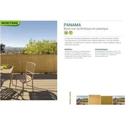 Brise-vue Nortene Panama Vert 1x3m -NORTENE Soldes Boutique 56816889 3