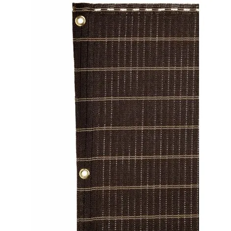 Nortene Brise Vue Déco 85% Occultant, Brun 1,5 X 5 M HAVANA 3 Nortene Brise Vue Déco 85% Occultant, Brun 1,5 X 5 M HAVANA – Image 3