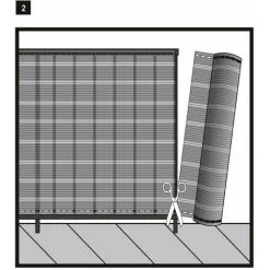Nortene Brise Vue Déco 85% Occultant, Brun 1,5 X 5 M HAVANA 9 Nortene Brise Vue Déco 85% Occultant, Brun 1,5 X 5 M HAVANA -NORTENE Soldes Boutique 9025907 5