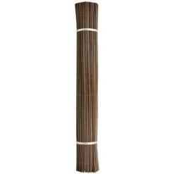 Nortene Canisse Synthétique Imitation Osier Marron "Fency Wick" 1,50 X 3 M
