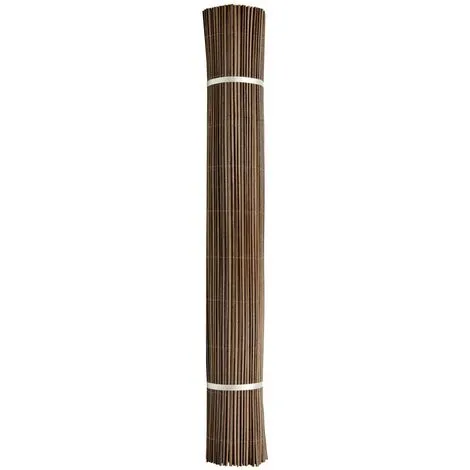 Nortene Canisse Synthétique Imitation Osier Marron "Fency Wick" 1,50 X 3 M 1 Nortene Canisse Synthétique Imitation Osier Marron "Fency Wick" 1,50 X 3 M