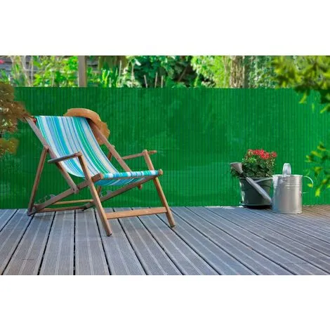 Nortene Brise-vue Extrudé D'inspiration Naturelle "Panama" Vert - 1,20 X 5 M 1 Nortene Brise-vue Extrudé D'inspiration Naturelle "Panama" Vert - 1,20 X 5 M