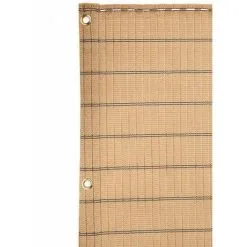 Nortene Brise-vue Déco Tissé "Havana" 85 % Occultant - 1 X 5 M - Sable -NORTENE Soldes Boutique 9026010 3