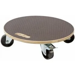 Nortene Support à Roulettes "Flora Roll Strong" - 40 Cm - Bois Très Résistant