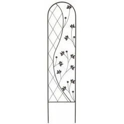 Nortene Treillis Floral Zen" Yin And Yang" 0,35 X 1,50 M - Gris