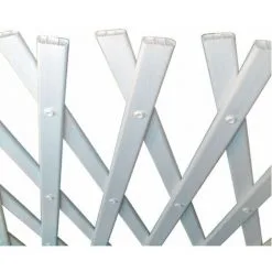 Nortene Treillis Extensible En Plastique "Trelliflex" 1 X 3 M - Blanc