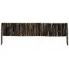 Nortene Bordure En Bambou "Bamboo Border" - 0,35 X 1 M - Marron