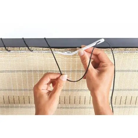 Nortene Kit De Fixation Pour Brise Vue Tissé à Boutonnière "Fixing Cord" 1 Nortene Kit De Fixation Pour Brise Vue Tissé à Boutonnière "Fixing Cord"